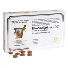 Pharma Nord Bio-Szelénium 100+Cink+Vitaminok tabletta 30db