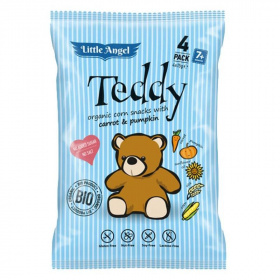 Little Angel Teddy bio kukorica snack 4x15g