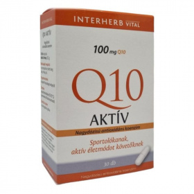 Interherb Q10 Aktív (100mg) kapszula 30db