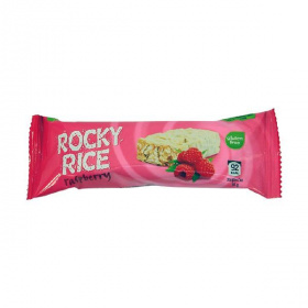 Rocky Rice puffasztott rizsszelet - fehércsokis málna 18g