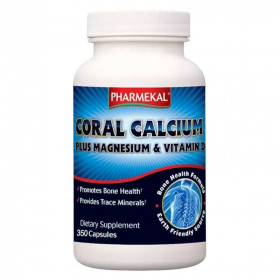 Pharmekal Coral Calcium 500mg+D3 200IU kapszula 350db