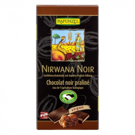 Rapunzel Nirwana Noir keserű töltelékkel 50% 100g