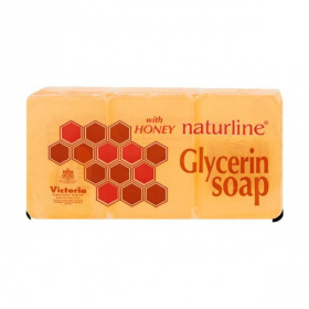 Victoria Naturline valódi glicerinszappan - méz 3x85g