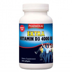 Pharmekal Vitamin D3 etxra 4000IU lágykapszula 350db 