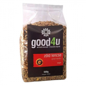 Good4u lencse zöld 500g