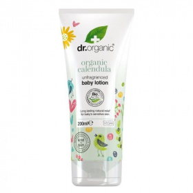 Dr.Organic bio illatmentes babatestápoló körömvirággal 200ml