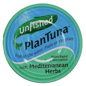 Unifished Plantuna vegán tonhal stílusú készítmény (mediterrán fűszeres lében) 150g