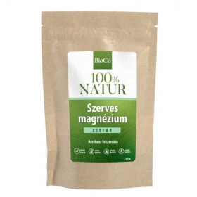 BioCo 100% Natur Szerves Magnézium (citrát) tasakos por 200g