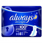 Always Ultra Night intim betét 7db 