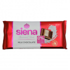 Siena tejcsokoládé (édesítőszerrel) 90g 