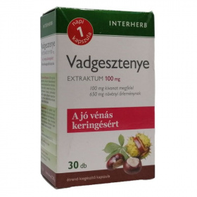 Interherb Napi 1 Vadesztenye Extraktum kapszula 30db