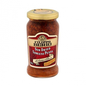 Filippo Berio Sun Dried Tomato Pesto fűszerszósz szárított paradicsommal 190g