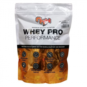 MHN Whey Pro Performance (eper-banán) tejsavó fehérje 1000g