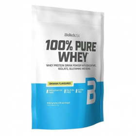 BioTechUSA 100% Pure Whey (banán) tejsavó fehérjepor 1000g