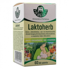 Herbária Laktoherb tabletta 60db