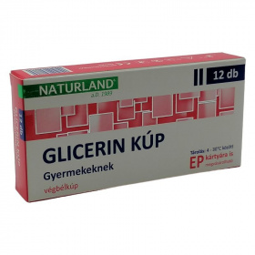 Naturland Glicerin kúp gyerekeknek 1500mg 12db