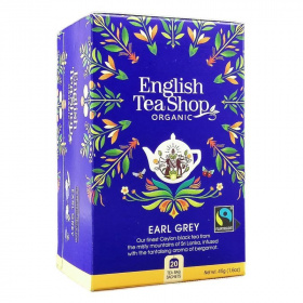 English Tea Shop bio & Fairtrade Earl Grey tea 20db