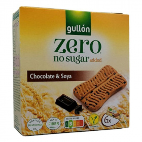 Gullón csokis snack keksz 144g