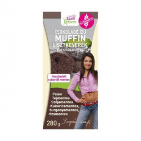 Szafi Fitt étcsokoládés muffin por 280g