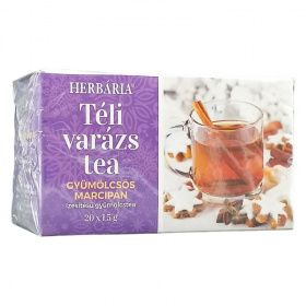 Herbária téli varázs gyümölcs-marcipán ízű tea (20 x 1,5g) 30g