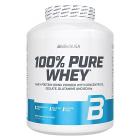 BioTechUSA 100% Pure Whey (csokoládé-mogyoróvaj) tejsavó fehérjepor 2270g