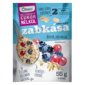 Cornexi zabkása áfonya-chia hozzáadott cukor nélkül 55g