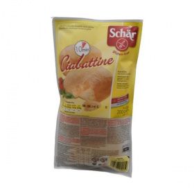 Schär gluténmentes elősütött ciabatta zsemle 4x50g