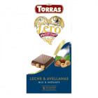 Torras tejcsokoládé mogyorós 150g 