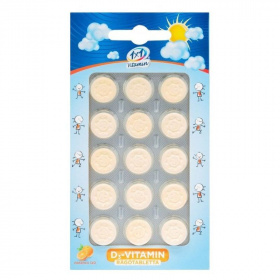 1x1 VitaDay D3-vitamin 400NE rágótabletta 15db