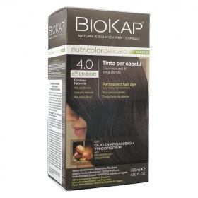 Biokap Nutricolor Rapid (nr 4.0 natural brown) tartós hajfesték 135ml