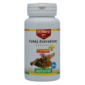 Dr. Herz Fahéj extraktum + C-vitamin kapszula 90db