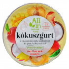 All in kókuszgurt élőflórás (őszibarack, mangó) 150g 