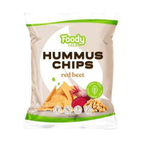 Foody Free gluténmentes hummus chips - céklával 50g