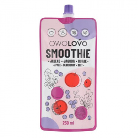 Owolovo smoothie alma-kékáfonya-cékla 250ml