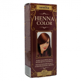 Venita Henna Color színező hajbalzsam NR. 117 - mahagóni 75ml