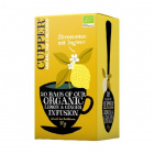 Cupper bio lemon&ginger citrom-gyömbér gyümölcstea (20x2,5g) 20db 