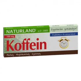 Naturland koffein tabletta 20db