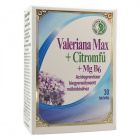 Dr. Chen Valeriana MAX + Citromfű + Magnézium + B6-vitamin tabletta 30db 