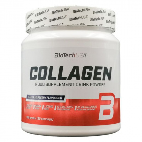 BioTechUSA collagen italpor (fekete málna) 300g