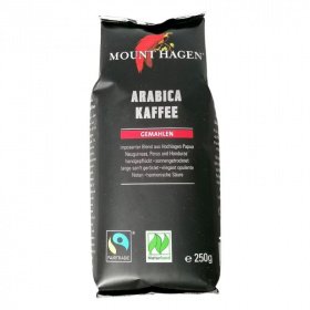 Mount Hagen Arabica bio őrölt kávé 250g