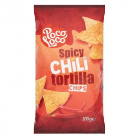 Poco Loco tortilla chips chilis 200g