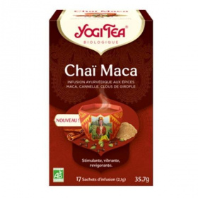 Yogi bio maca chai tea 17x2,1g