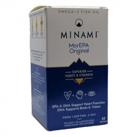 Minami MorEPA Original Omega-3 halolaj 60db