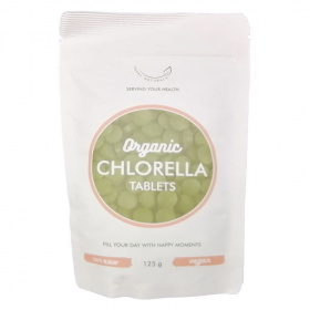 Happy Naturals organic chlorella tabletta 125g