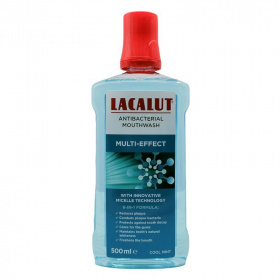 Lacalut antibakterális, micellás szájvíz multi-effect 500ml