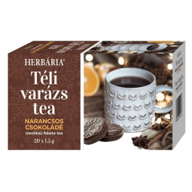 Herbária téli varázs narancs-csoki ízű tea (20 x 1,5g) 30g