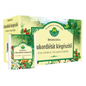 Herbária cukordiétát kiegészítő borítékolt filteres tea 20db