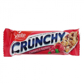 Sante crunchy müzliszelet áfonyás-málnás 40g