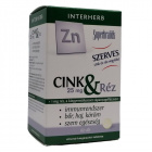 Interherb szerves cink 25mg & réz tabletta 60db 