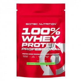 Scitec 100% whey protein por pisztáciás-fehércsoki 500g